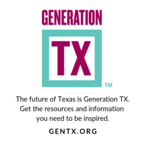 Generation TX, logo and message